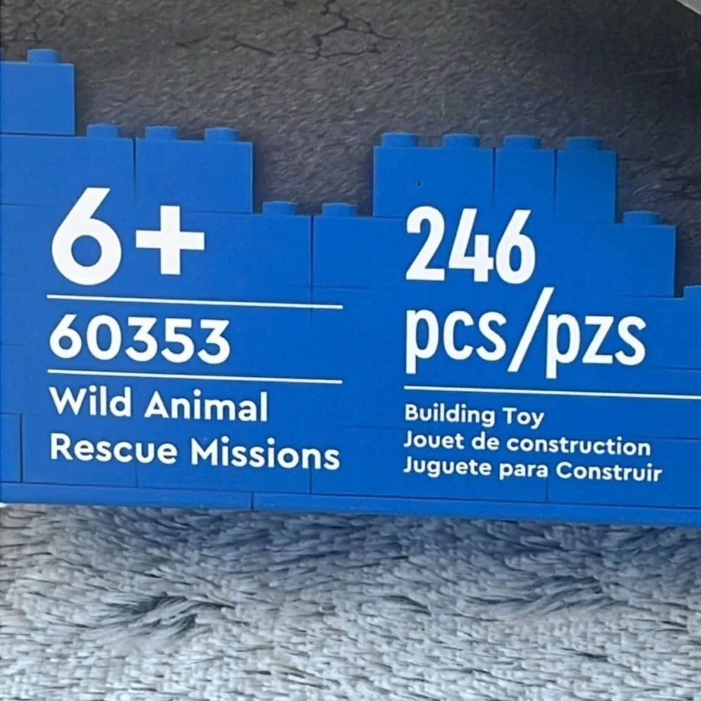 Lego City Missions Wild Animal Rescue Interactive Set 60353